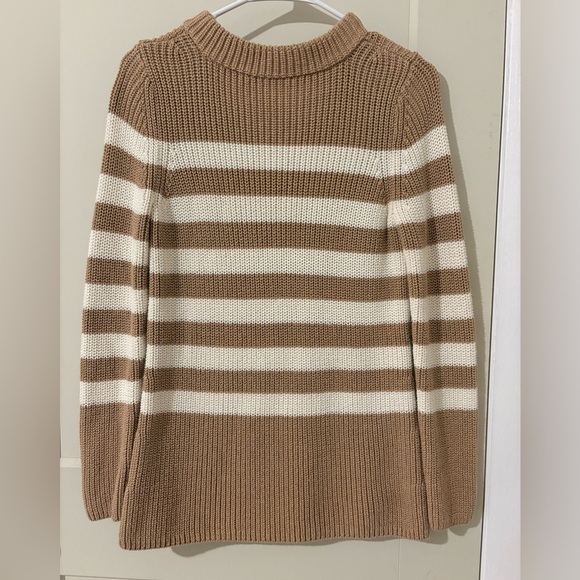 Talbots Sweaters - Talbots XS Long Sleeve Chunky Knit Striped Sweater